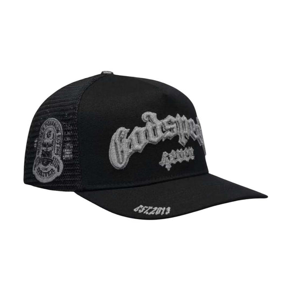 Godspeed Trucker Hat Black 3M Reflective by Godspeed - NWAHype No.1 for streetwear Hats in USA