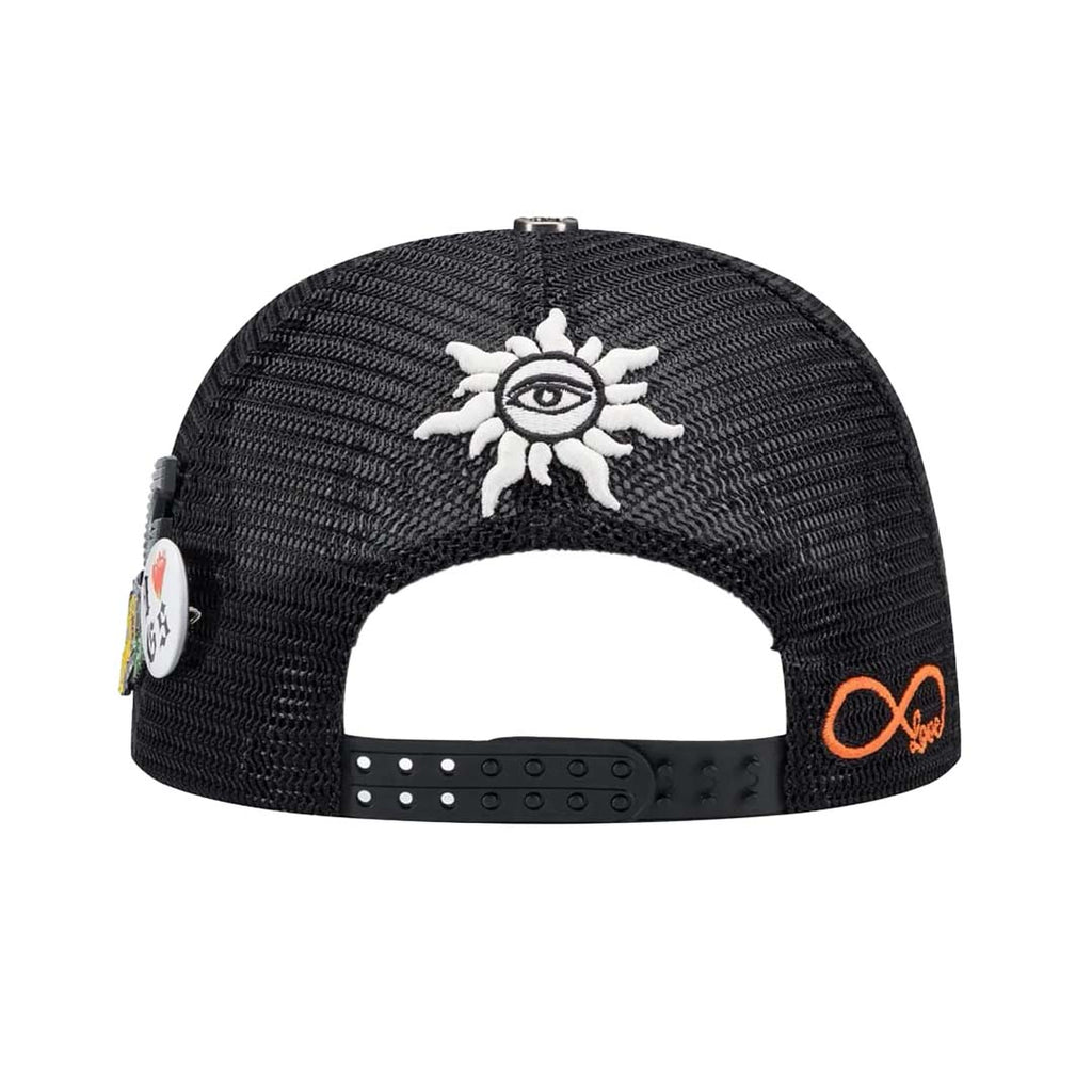 Godspeed Trucker Hat Black Blue Orange by Godspeed - NWAHYPE No.1 for streetwear Hats in USA