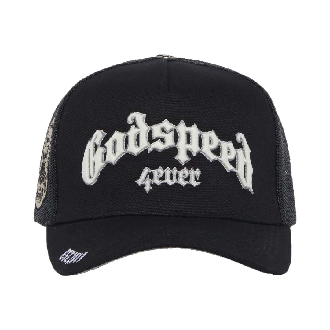 Godspeed Trucker Hat Black White by Godspeed - NWAHype No.1 for streetwear Hats in USA