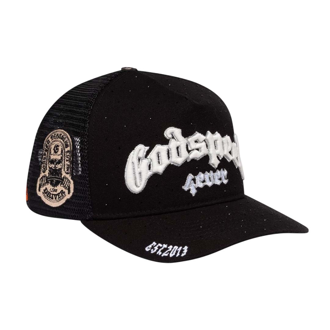 Godspeed Trucker Hat Black White VVS by Godspeed - NWAHYPE No.1 for streetwear Hats in USA