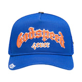 Godspeed Trucker Hat Blue Orange by Godspeed - NWAHype No.1 for streetwear Hats in USA