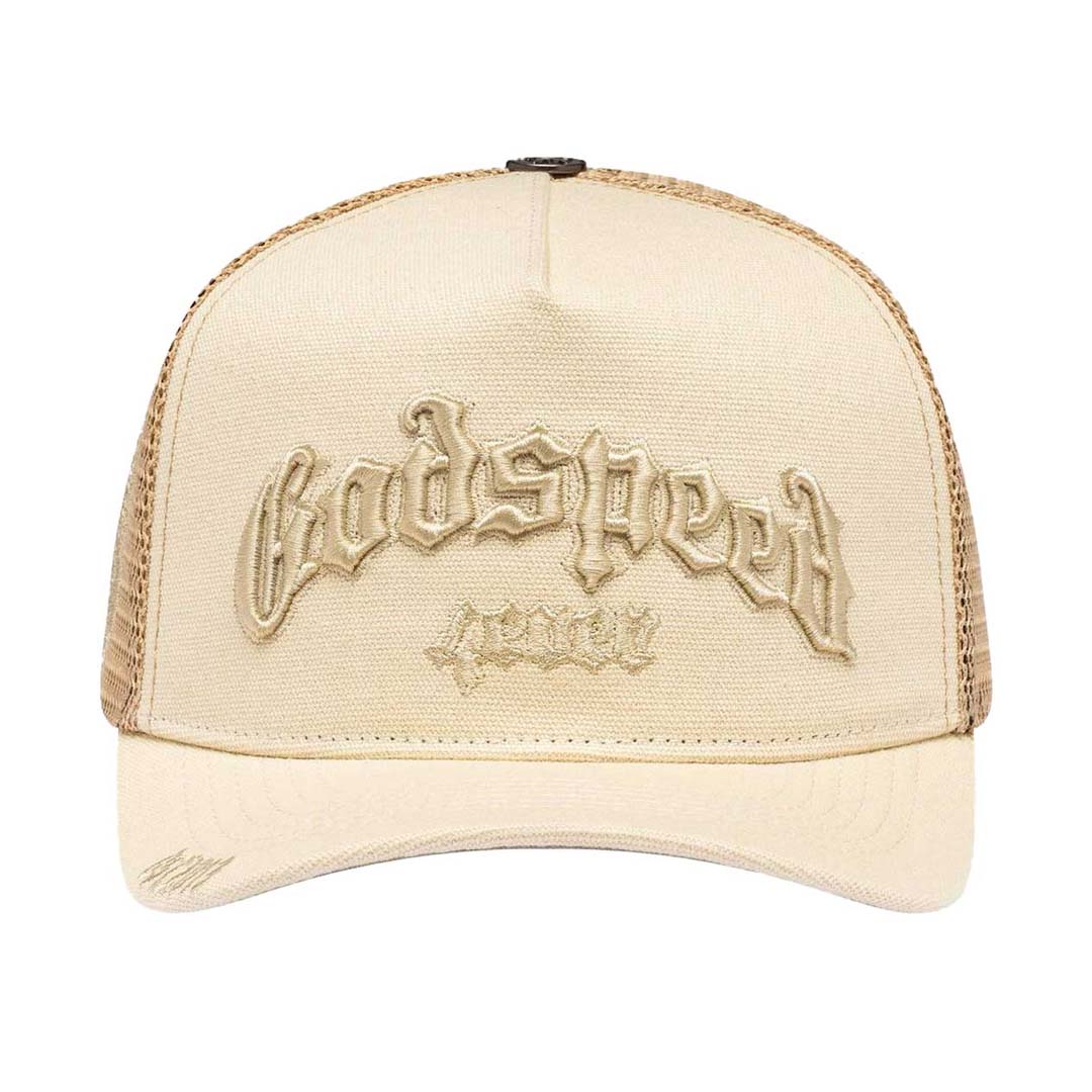 Godspeed Trucker Hat Bone by Godspeed - NWAHype No.1 for streetwear Hats in USA