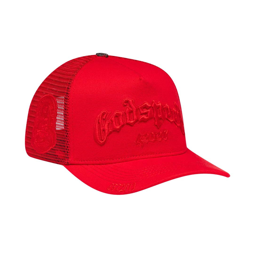 Godspeed Trucker Hat Double Red by Godspeed - NWAHype No.1 for streetwear Hats in USA