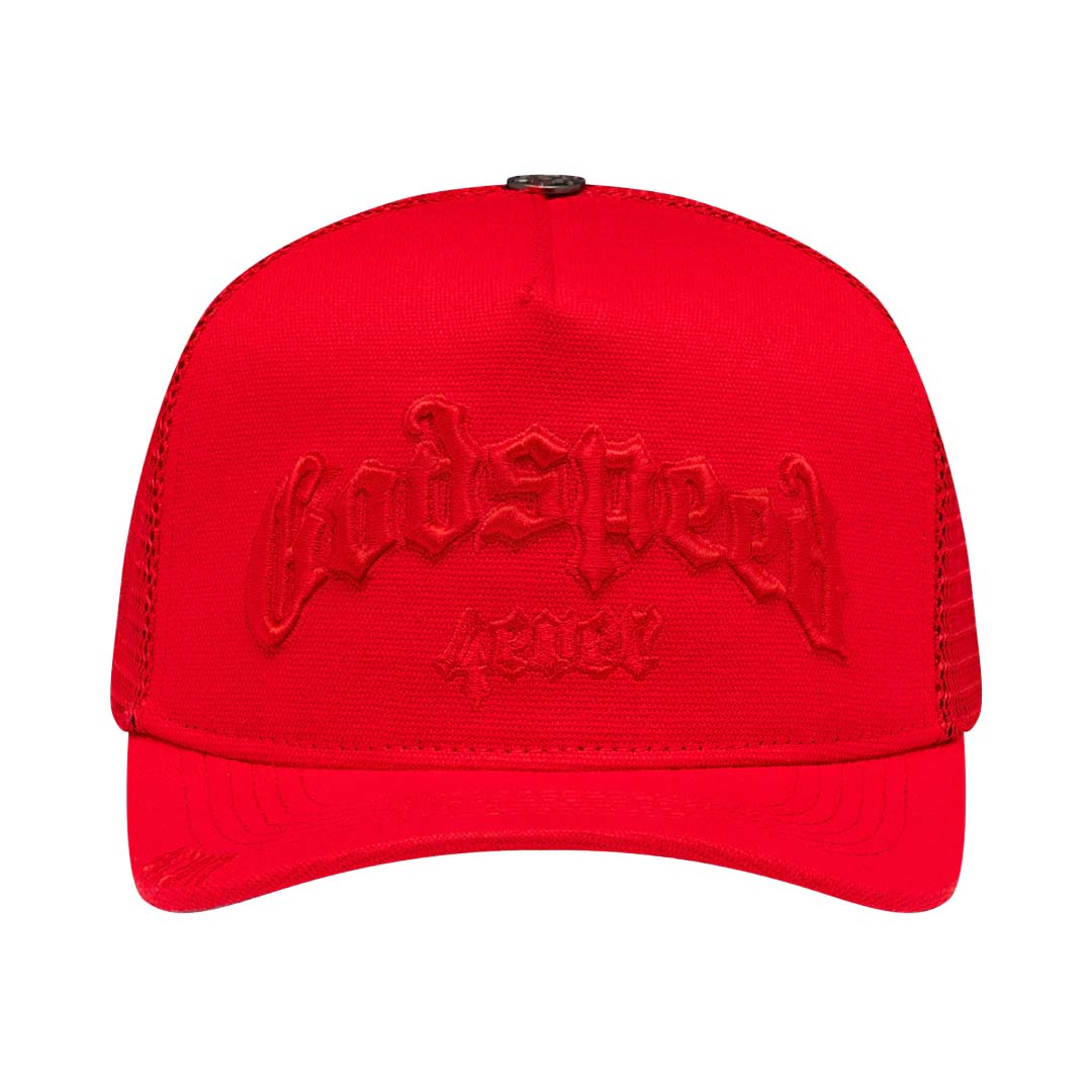 Godspeed Trucker Hat Double Red by Godspeed - NWAHype No.1 for streetwear Hats in USA