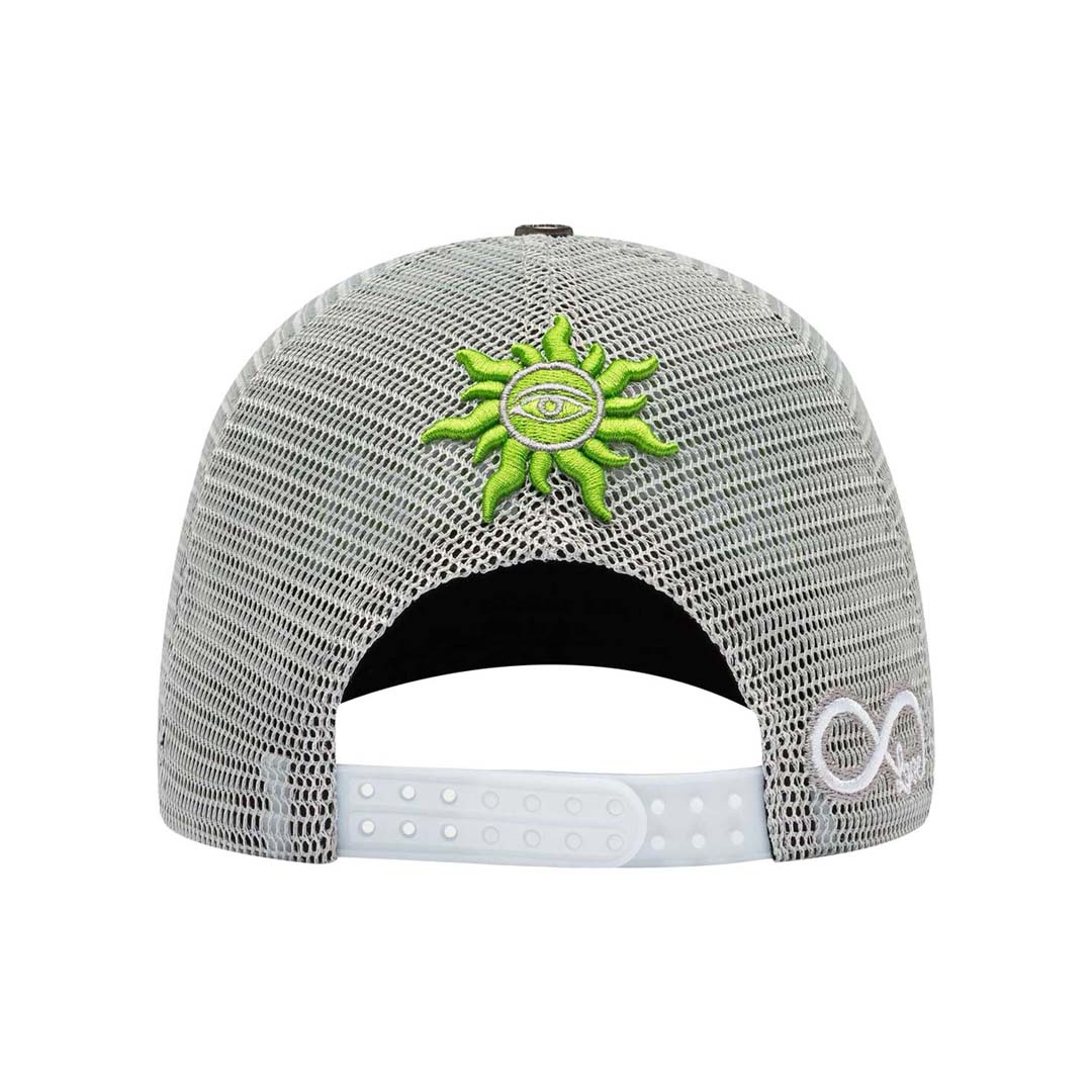 Godspeed Trucker Hat Grey Lime by Godspeed - NWAHYPE No.1 for streetwear Hats in USA