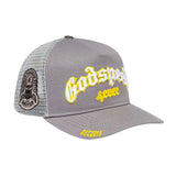Godspeed Trucker Hat Grey Yellow by Godspeed - NWAHype 1 for streetwear Hats in USA