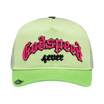 Godspeed Trucker Hat Lime Pink by Godspeed - NWAHype 1 for streetwear Hats in USA