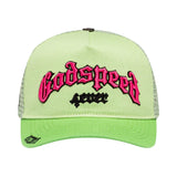 Godspeed Trucker Hat Lime Pink by Godspeed - NWAHype 1 for streetwear Hats in USA