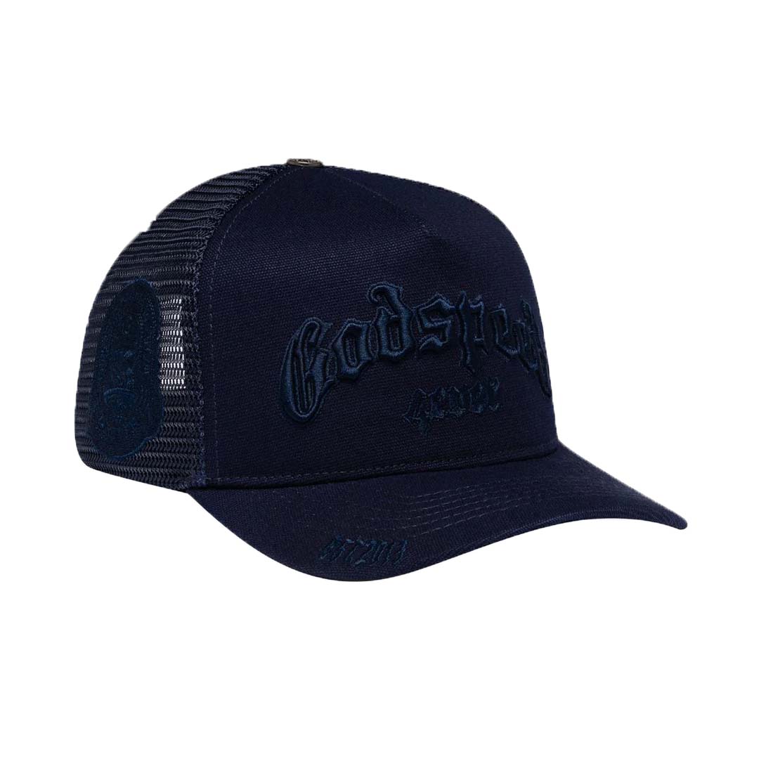 Godspeed Trucker Hat Midnight Navy by Godspeed - NWAHype No.1 for streetwear Hats in USA