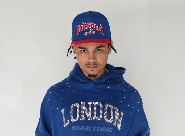 Godspeed Trucker Hat Red Blue by Godspeed - NWAHYPE No.1 for streetwear Hats in USA