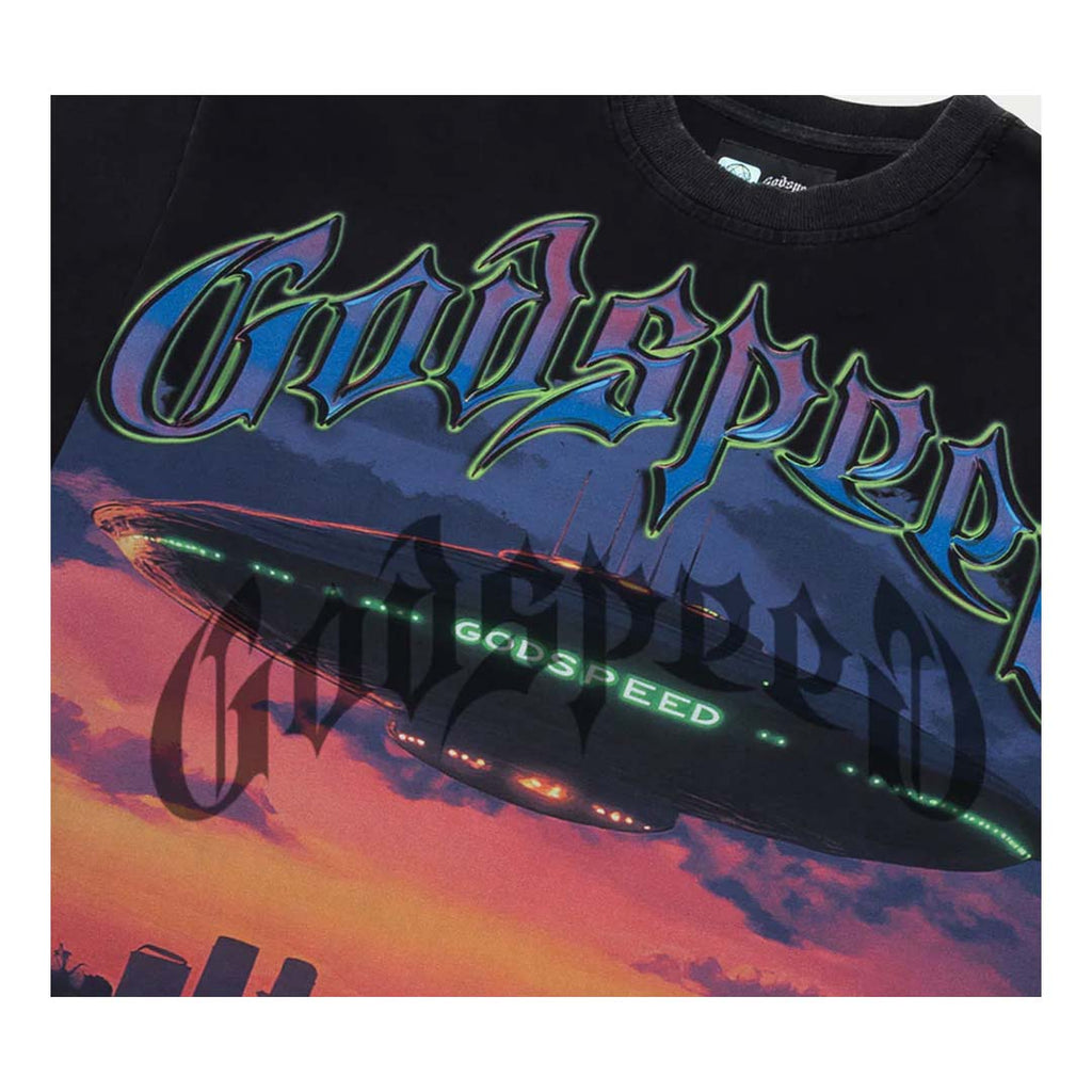 Godspeed U.A.P. Tee Black by Godspeed - NWAHype No.1 for streetwear T-Shirts in USA