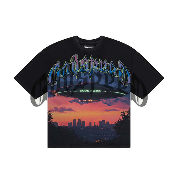 Godspeed U.A.P. Tee Black by Godspeed - NWAHype No.1 for streetwear T-Shirts in USA