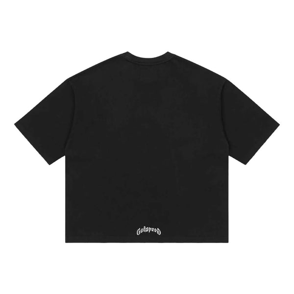 Godspeed Victor Crest Black Basic Tee by Godspeed - NWAHYPE No.1 for streetwear T-Shirts in USA