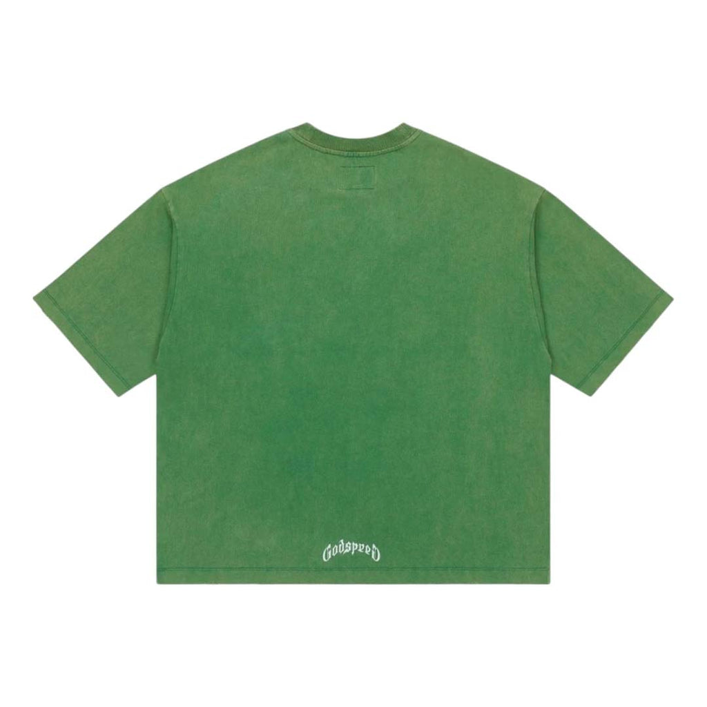 Godspeed Victor Crest Green Basic Tee by Godspeed - NWAHYPE No.1 for streetwear T-Shirts in USA