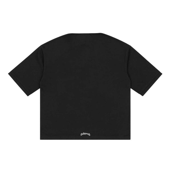 Godspeed Victor Minimal Crest Polo Black by Godspeed - NWAHYPE No.1 for streetwear T-Shirts in USA