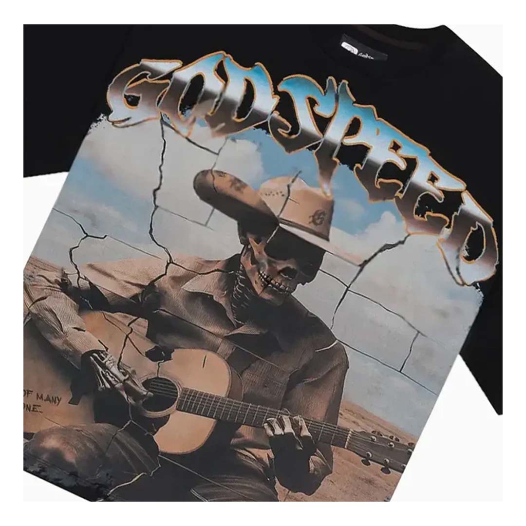 Godspeed Virtuoso Black Tee by Godspeed - NWAHype 1 for streetwear T-Shirts in USA