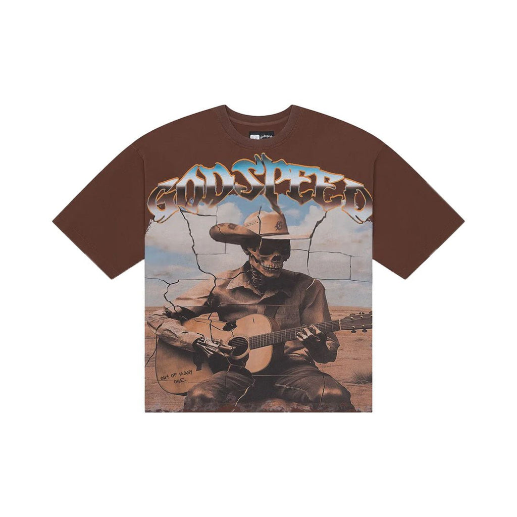 Godspeed Virtuoso Brown Tee by Godspeed - NWAHype 1 for streetwear T-Shirts in USA