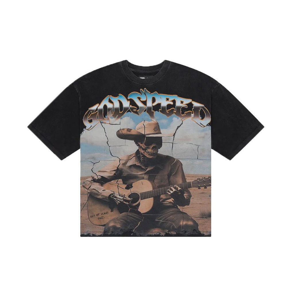 Godspeed Virtuoso Grey Wash Tee by Godspeed - NWAHype 1 for streetwear T-Shirts in USA