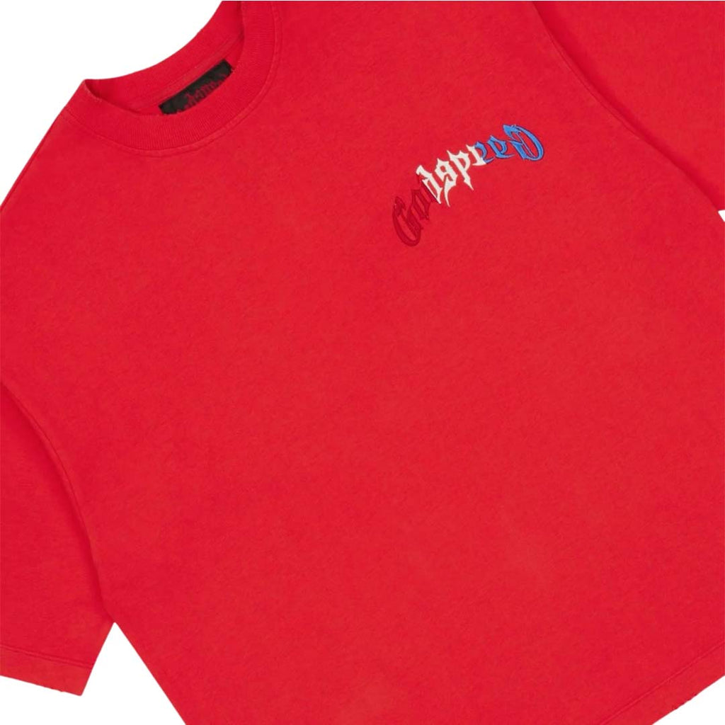Godspeed Vital Necessi 4th Red Tee by Godspeed - NWAHYPE No.1 for streetwear T-Shirts in USA