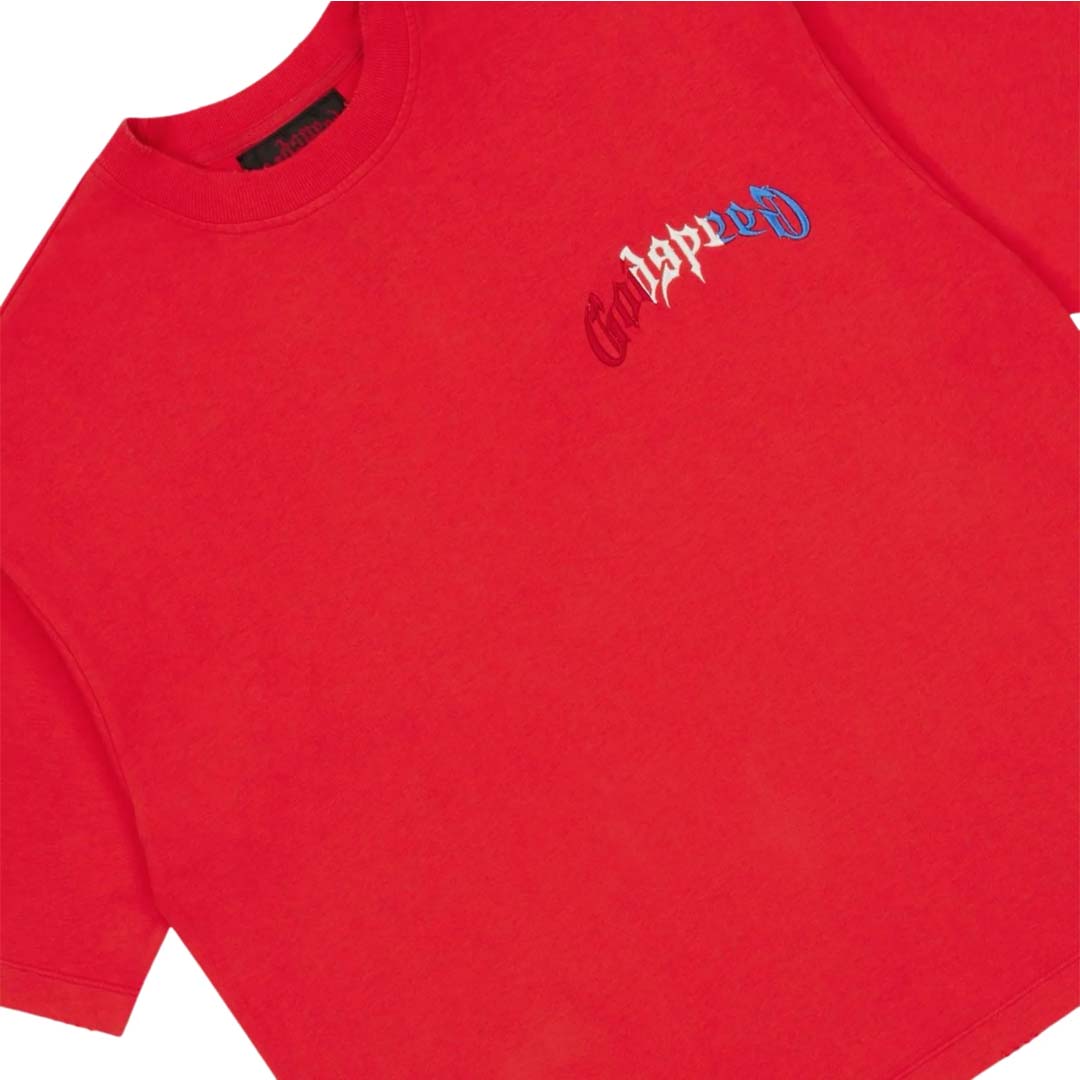 Godspeed Vital Necessi 4th Red Tee by Godspeed - NWAHYPE No.1 for streetwear T-Shirts in USA
