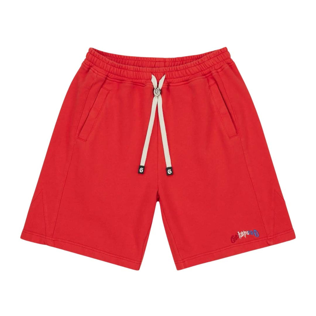 Godspeed Vital Necessi 4th Red Terry Shorts by Godspeed - NWAHYPE No.1 for streetwear Shorts in USA
