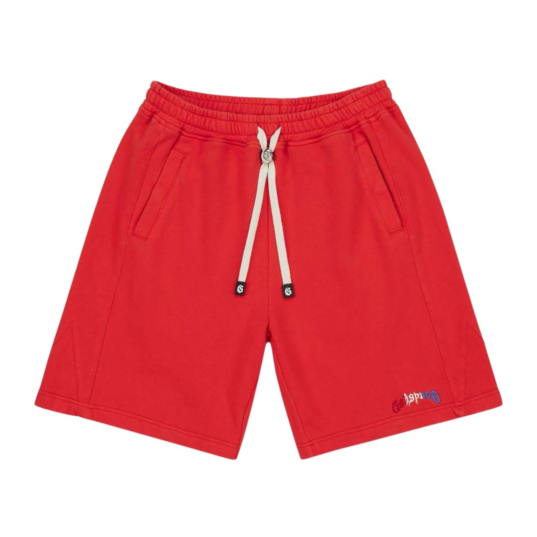 Godspeed Vital Necessi 4th Red Terry Shorts by Godspeed - NWAHYPE No.1 for streetwear Shorts in USA