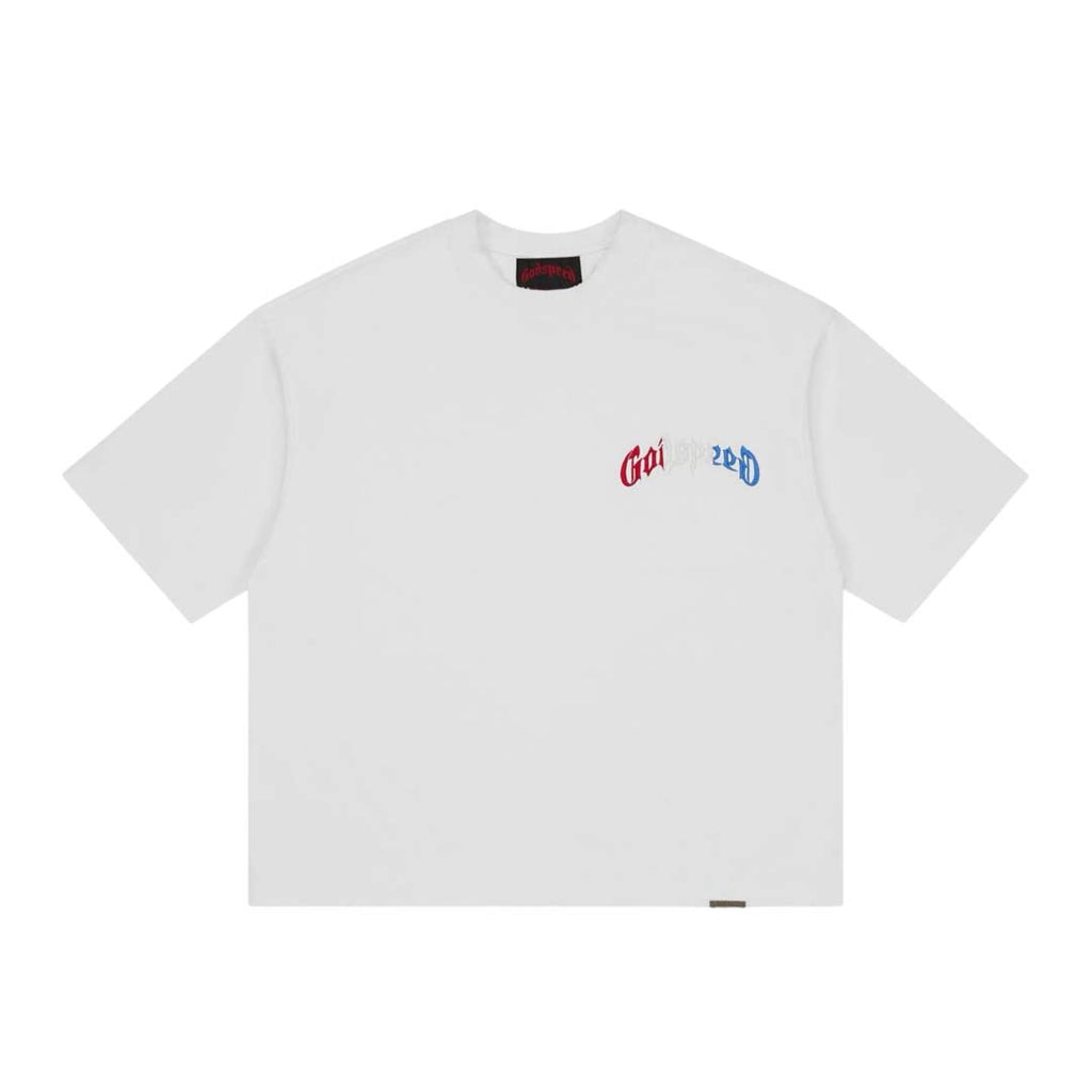 Godspeed Vital Necessi 4th White Tee by Godspeed - NWAHYPE No.1 for streetwear T-Shirts in USA