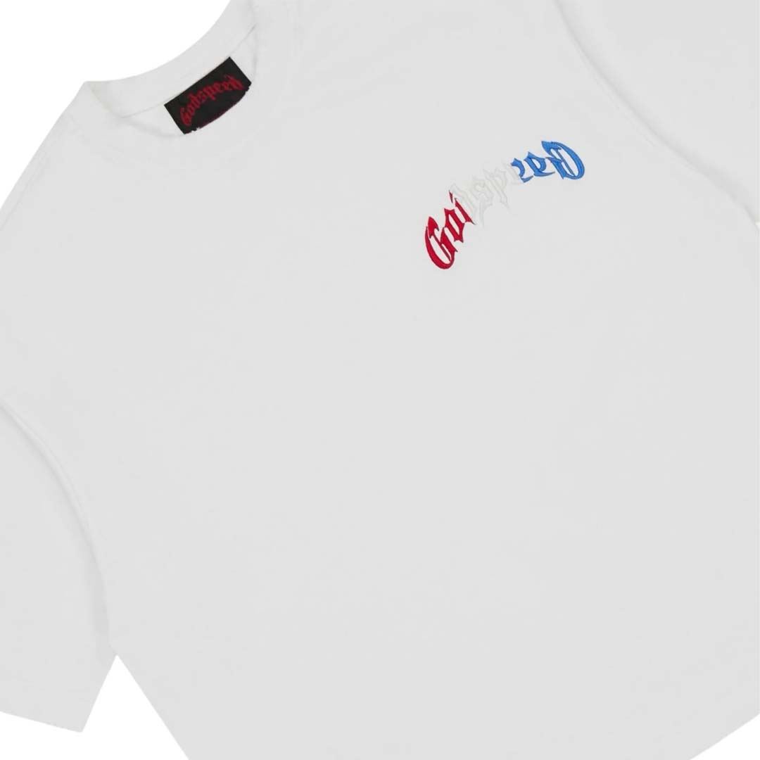 Godspeed Vital Necessi 4th White Tee by Godspeed - NWAHYPE No.1 for streetwear T-Shirts in USA
