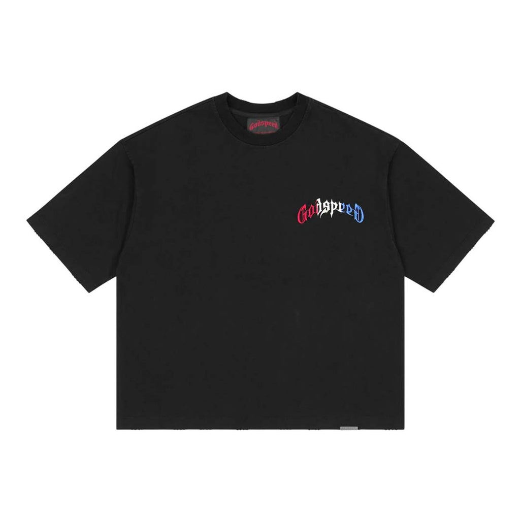 Godspeed Vital Necessi Tee 4th Black by Godspeed - NWAHYPE No.1 for streetwear T-Shirts in USA