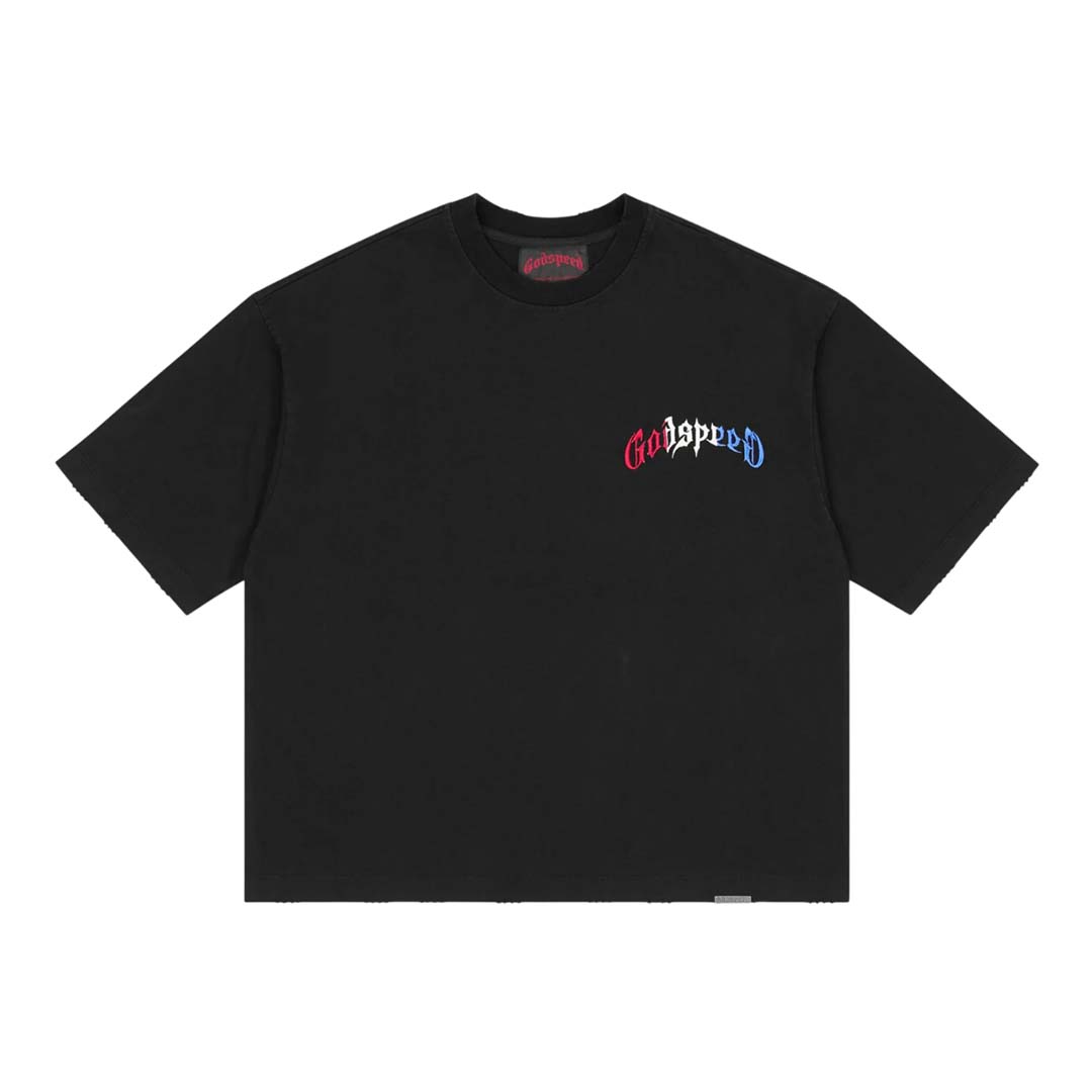 Godspeed Vital Necessi Tee 4th Black by Godspeed - NWAHYPE No.1 for streetwear T-Shirts in USA