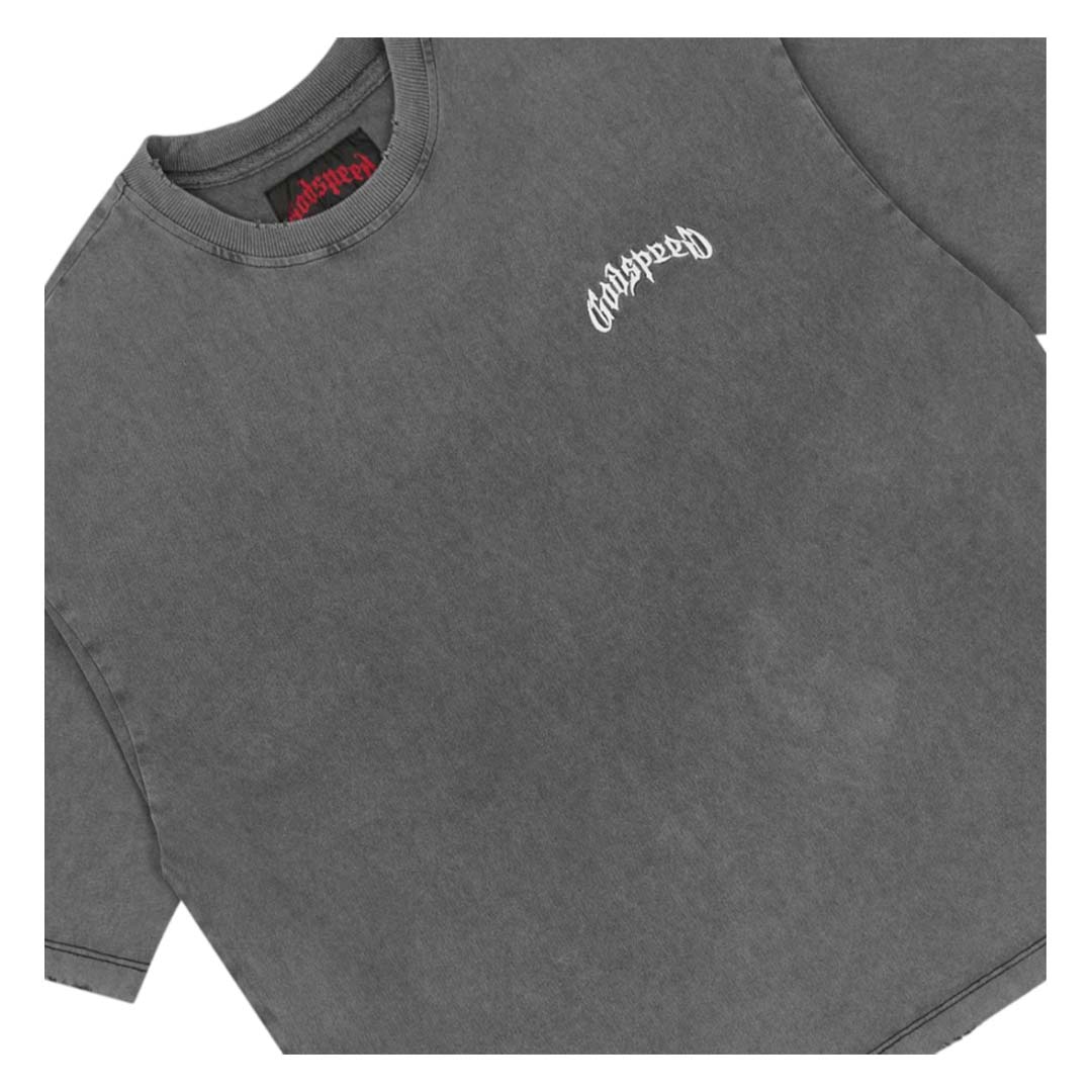 Godspeed Vital Necessi Tee Grey Wash by Godspeed - NWAHYPE No.1 for streetwear T-Shirts in USA