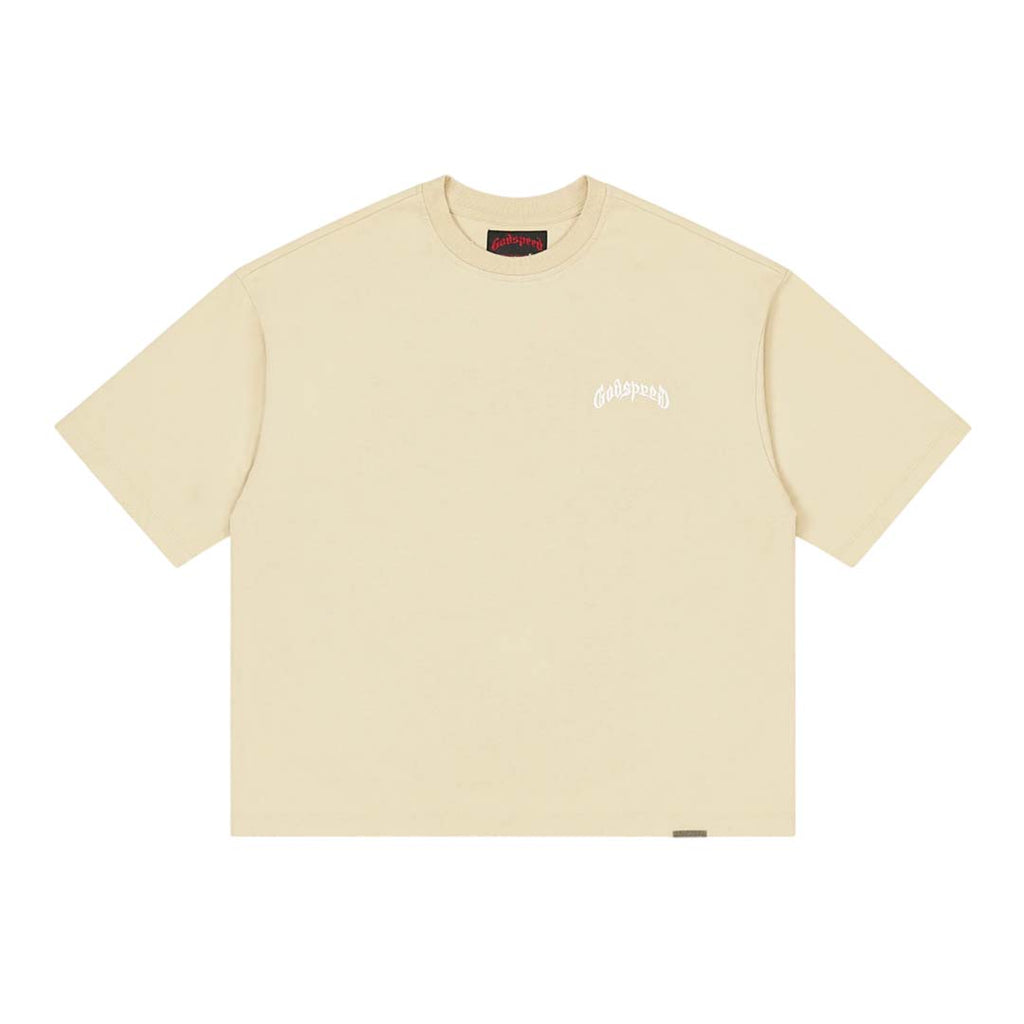 Godspeed Vital Tee Oat Milk Cream by Godspeed - NWAHYPE No.1 for streetwear T-Shirts in USA