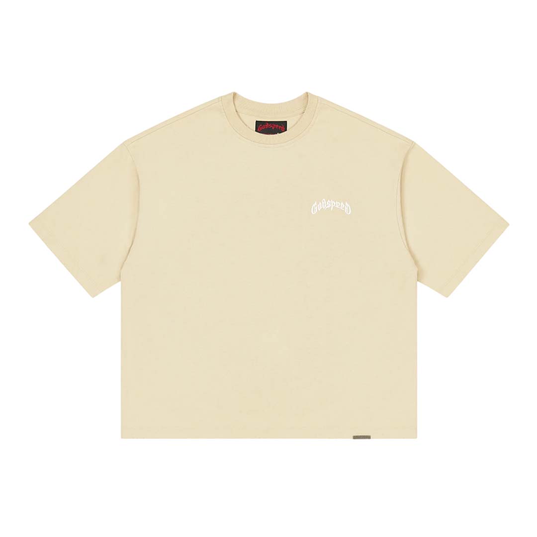 Godspeed Vital Tee Oat Milk Cream by Godspeed - NWAHYPE No.1 for streetwear T-Shirts in USA