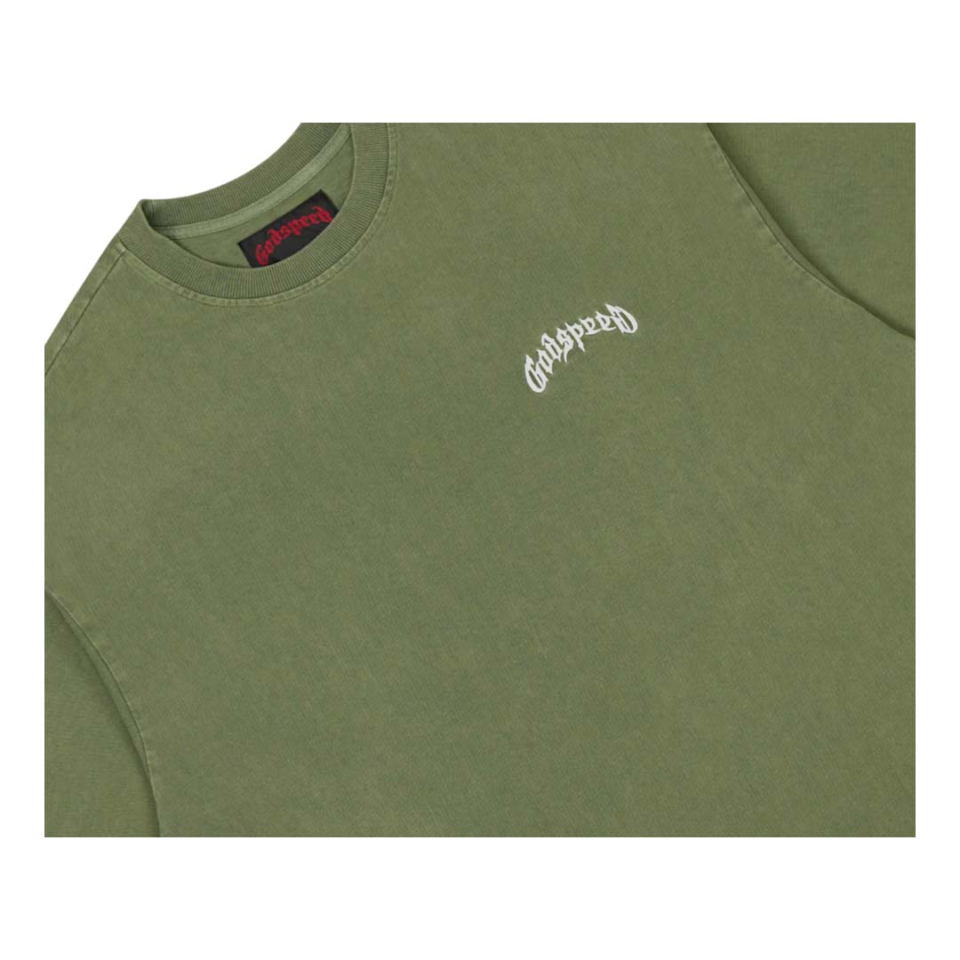 Godspeed Vital Tee Olive Green by Godspeed - NWAHYPE No.1 for streetwear T-Shirts in USA