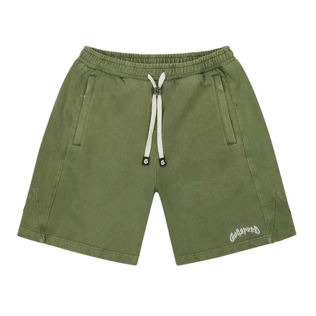 Godspeed Vital Terry Shorts Olive Green by Godspeed - NWAHYPE No.1 for streetwear Shorts in USA
