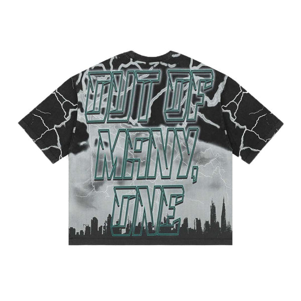 Godspeed Voltage Black Wolf Grey Tee by Godspeed - NWAHYPE No.1 for streetwear T-Shirts in USA