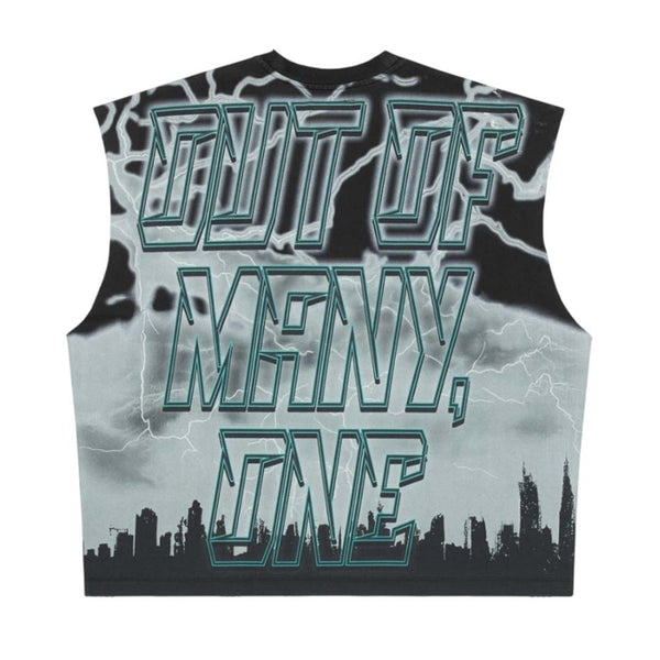 Godspeed Voltage Sleeveless Black Grey Tee by Godspeed - NWAHYPE No.1 for streetwear T-Shirts in USA