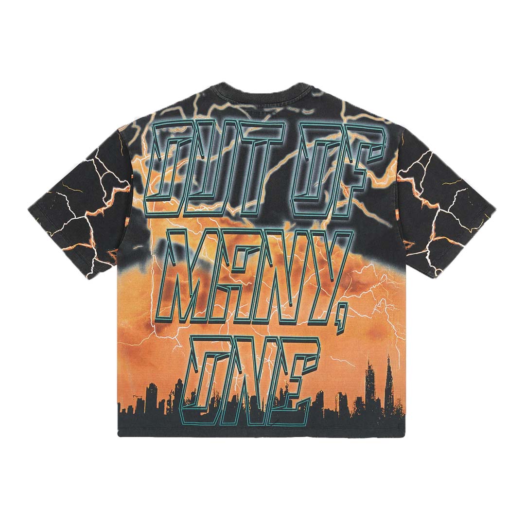 Godspeed Voltage T-Shirt - Black & Orange Stylish Design – NWAHYPE