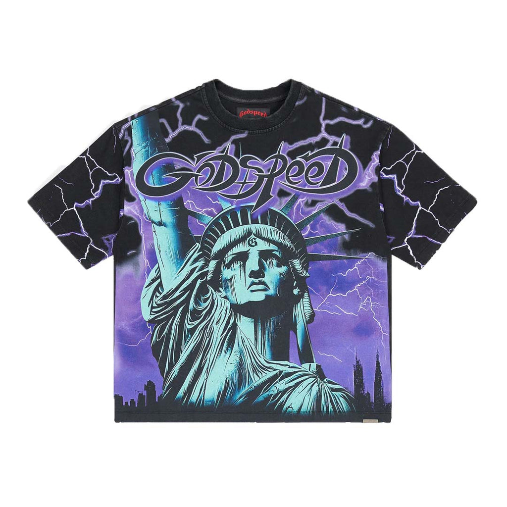 Godspeed Voltage Tee Black Purple by Godspeed - NWAHYPE No.1 for streetwear T-Shirts in USA
