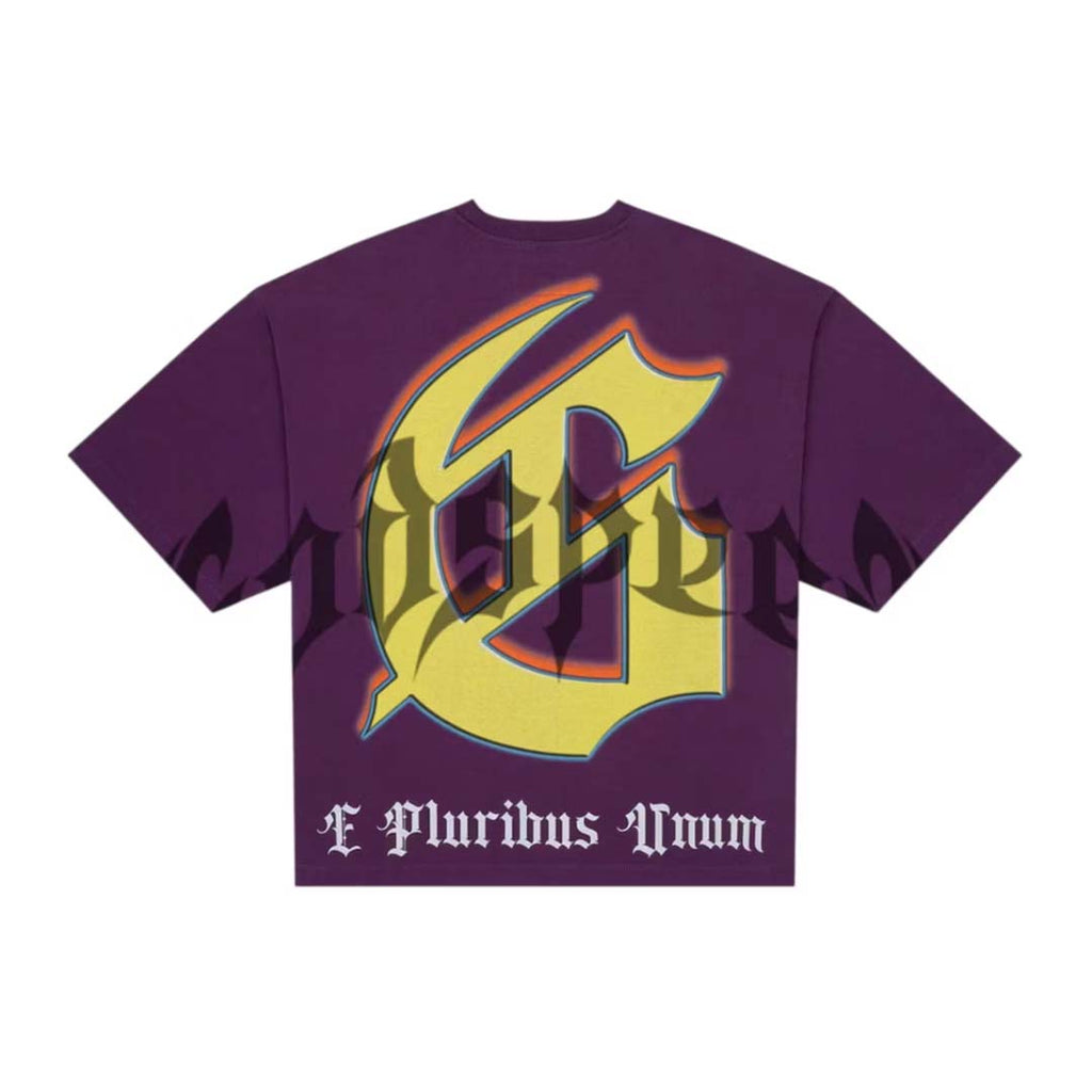 Godspeed Wave Runner Purple Wash Tee by Godspeed - NWAHype 1 for streetwear T-Shirts in USA