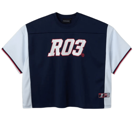 GV Gallery R03 Jersey Navy White by GV Gallery - NWAHype No.1 for streetwear T-Shirts in USA
