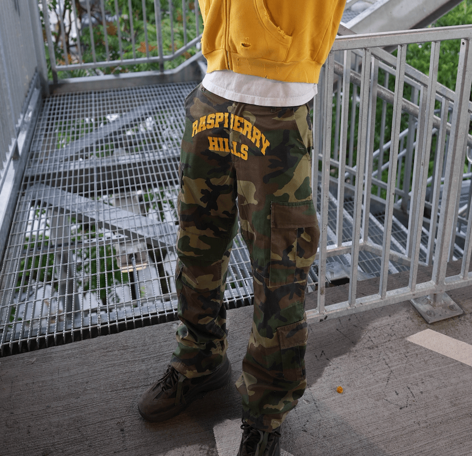 GV Gallery Raspberry Hills Camo Cargo Pants by GV Gallery - NWAHYPE No.1 for streetwear Pants in USA