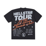 Hellstar Biker Tour Tee Grey by Hellstar - NWAHype 1 for streetwear T-Shirts in USA