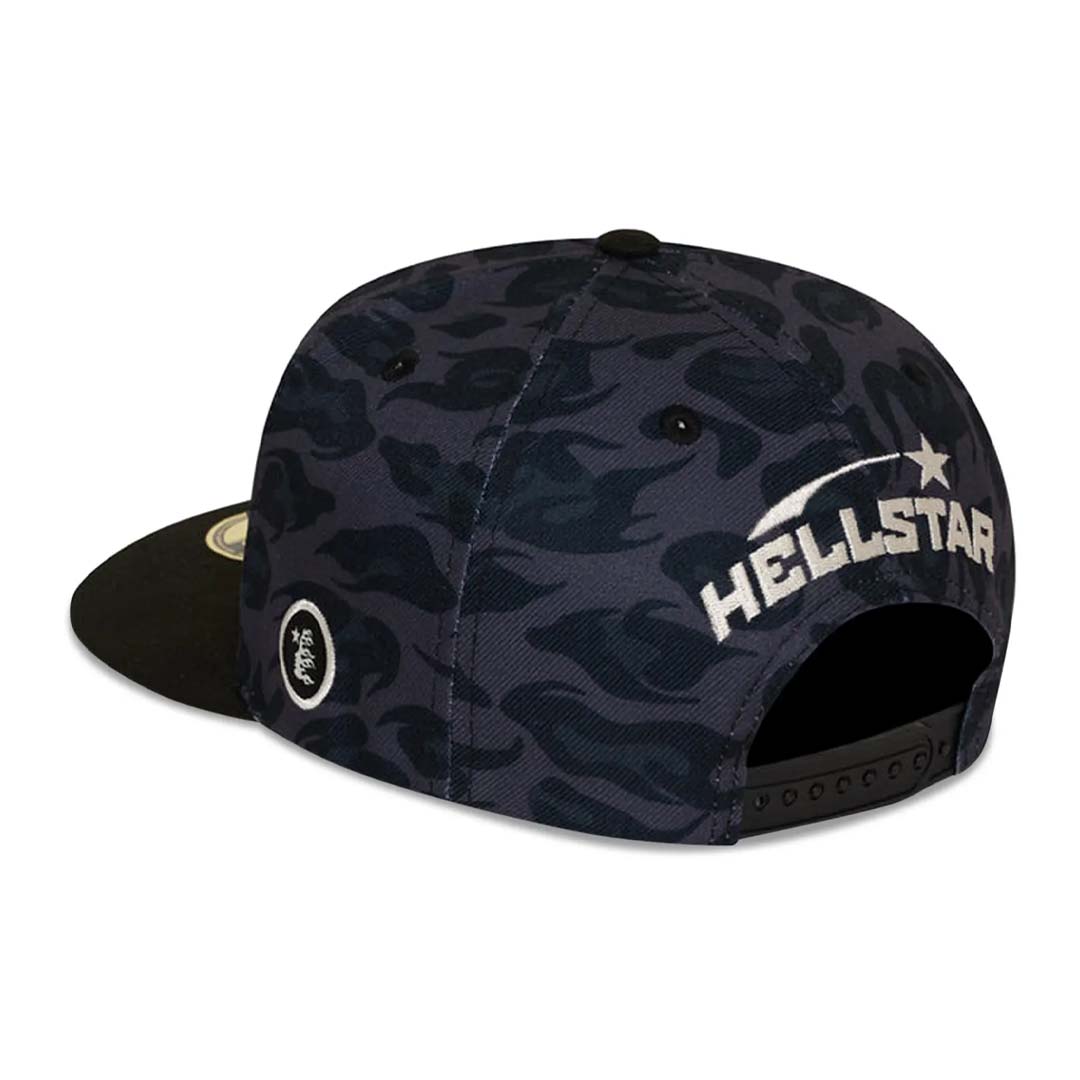 Hellstar Cheetah Print Snapback Hat 'Black' by Hellstar - NWAHype No.1 for streetwear Hats in USA