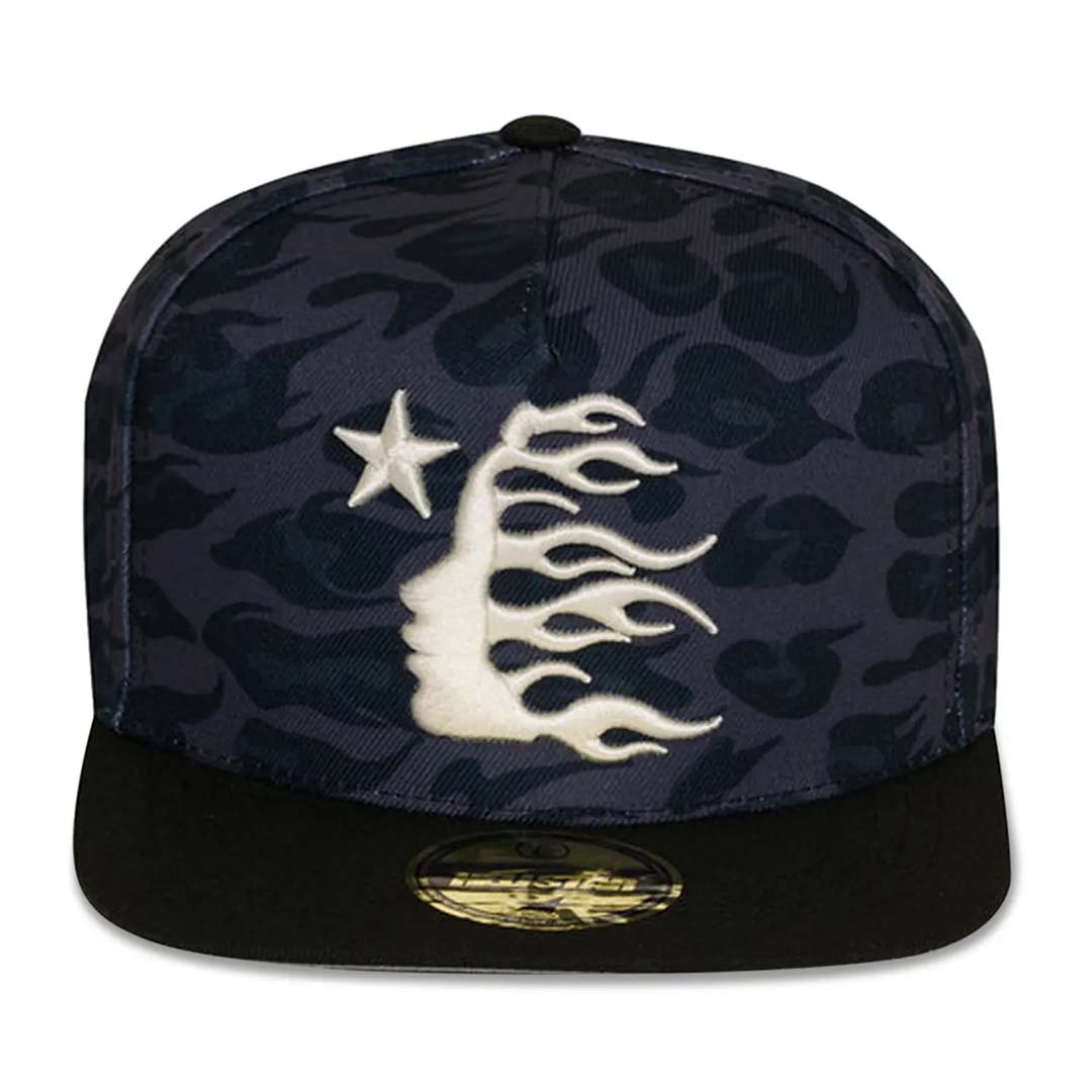 Hellstar Cheetah Print Snapback Hat 'Black' by Hellstar - NWAHype No.1 for streetwear Hats in USA