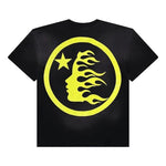 Hellstar Classic Sport Tee 'Black/Yellow' by Hellstar - NWAHype 1 for streetwear T-Shirts in USA