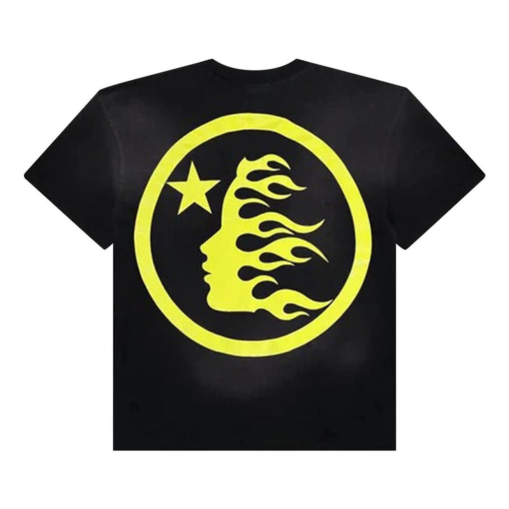 Hellstar Classic Sport Tee 'Black/Yellow' by Hellstar - NWAHype 1 for streetwear T-Shirts in USA