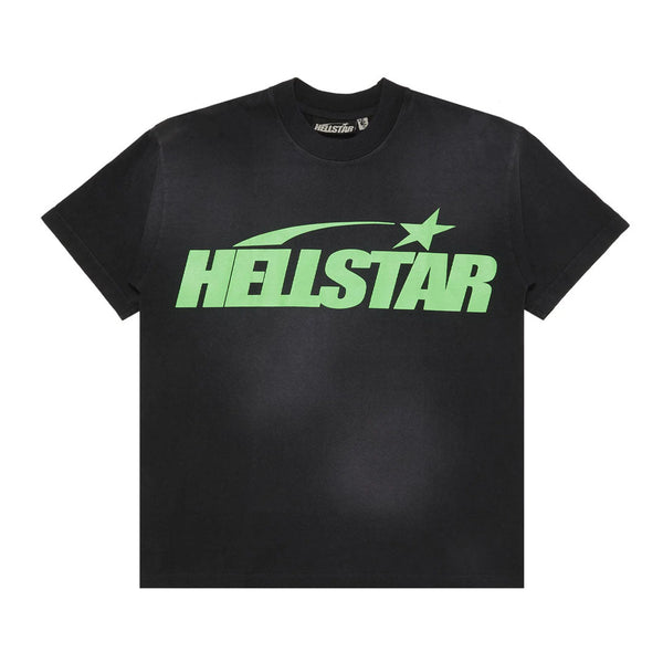 Hellstar Classic Tee 'Black/Green' by Hellstar - NWAHype 1 for streetwear T-Shirts in USA