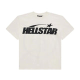 Hellstar Classic Tee Regular Print 'White/Black' by Hellstar - NWAHype No.1 for streetwear T-Shirts in USA
