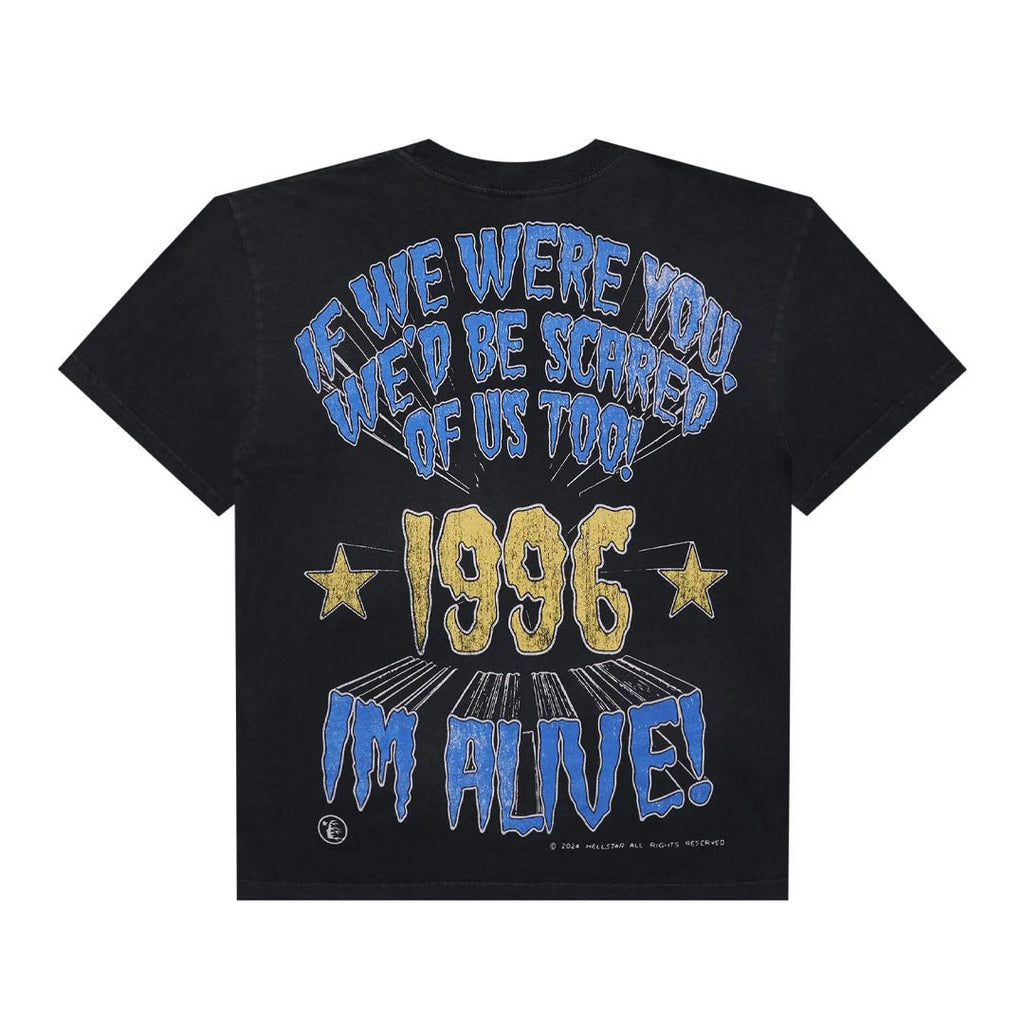 Hellstar Halloween 1996 P2P Tee 'Black' by Hellstar - NWAHype 1 for streetwear T-Shirts in USA